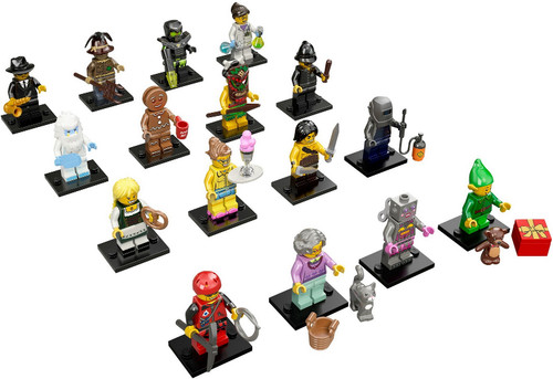 Lego omini minifigure serie - lego,