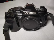 MINOLTA 9000 AF - Corredo fotografico completo in perfetto stato, 