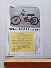 AIM 50 Cross 1977 depliant originale moto brochure