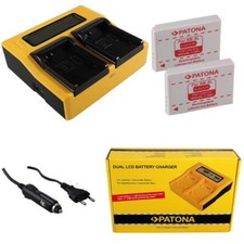 2x Batteria Patona +