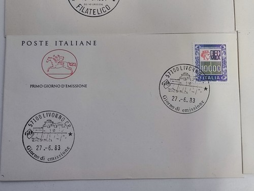 Lotto buste primo giorno