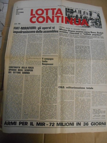 Lotta continua 1973 ottobre - lotta, 25