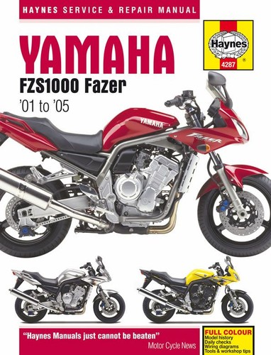 Yamaha fzs1000 fazer - fazer, (01-05)
