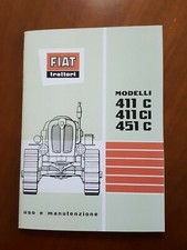 Trattrice trattore Fiat 640 e 640 DT uso e manutenzione Owner's manual