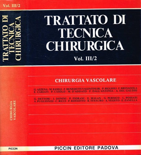 Trattato tecnica chirurgica - trattato,