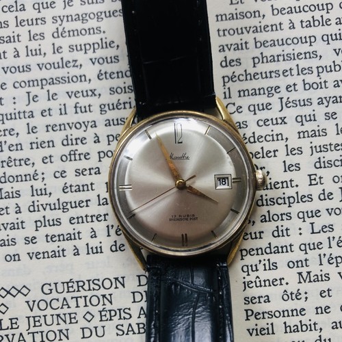 Mauthe gold plated vintage - -,