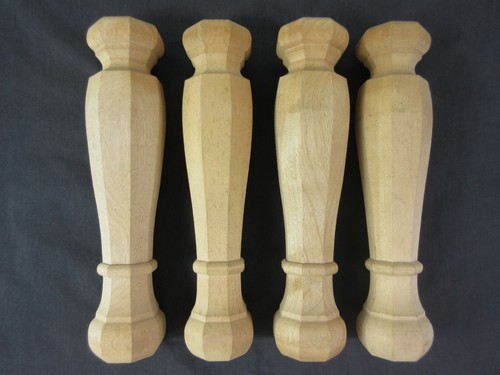 Gambe per mobili - 4, legno