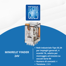 RELÈ FINDER DA 24V MINIRELE