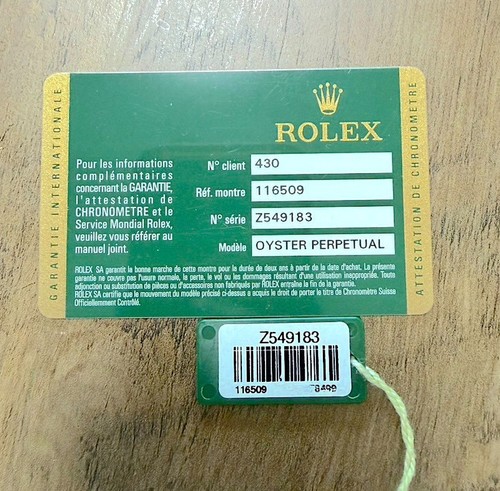 Vintage originale rolex 116509 - vintage,