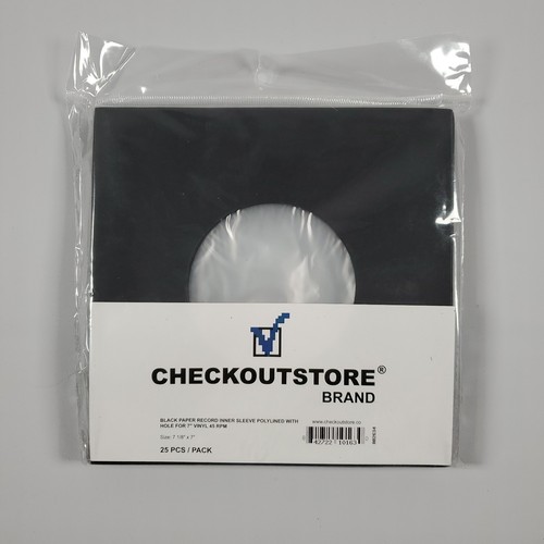 Black paper record - paper,