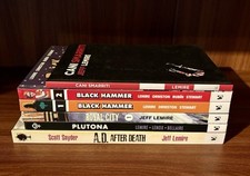 Lotto 6 volumi Jeff Lemire (Black Hammer, Royal City, Plutona, After Death..)