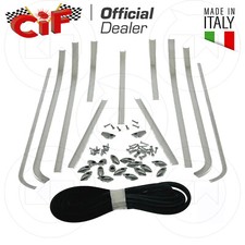 KIT SERIE STRISCE LISTELLI IN ALLUMINIO PEDANA PIAGGIO VESPA GS 150 1956 - 1961
