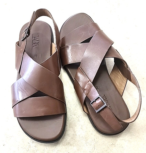 Zara sandali uomo - sandali, marroni