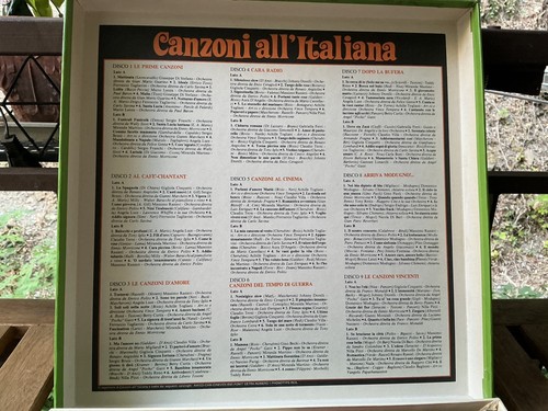 Cofanetto dischi giri - dischi, 33