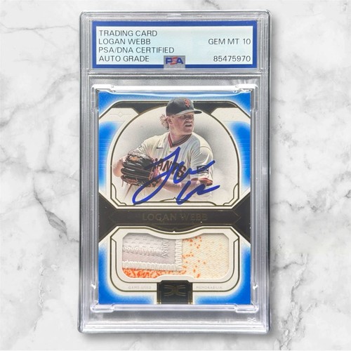 Logan webb firmato 2024 topps - logan,