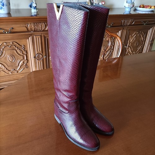 Via roma stivali pelle - stivali,