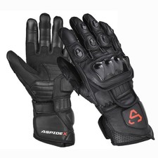 ASPIDEX Guanti Moto Pelle