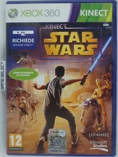 KINECT STAR WARS MICROSOFT XBOX 360 PAL EU EUR ITA ITALIANO ORIGINALE COMPLETO