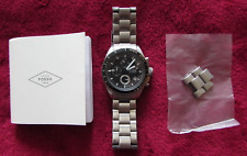 Orologio Fossil uomo CH2600ie cronografo quarzo cassa e bracciale acciaio *LEGGI