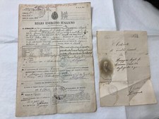 CAPORALE MAGGIORE FOGLIO CONGEDO ILLIMITATO CAVALL.PIEMONTE 1879 VARESE-PADRE.