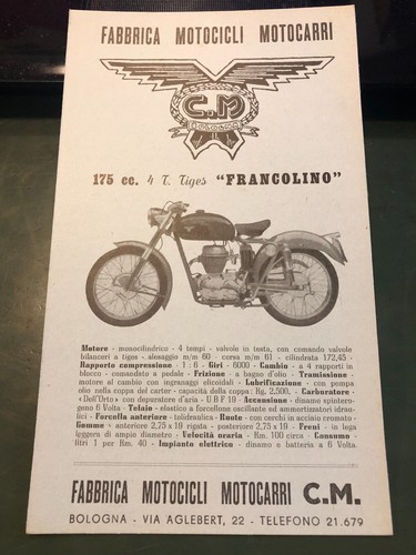 Moto bologna francolino - c.m., bologna-francolino