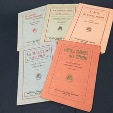 Lotto di 5 libretti / manuali