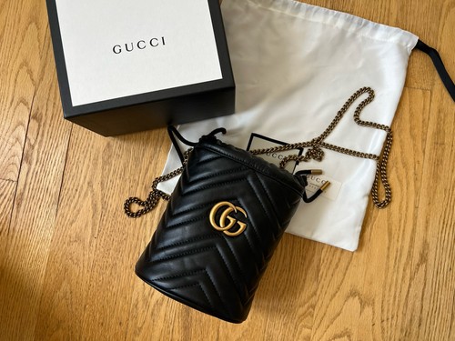 Gucci marmont mini borsa - marmont,