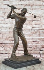 Bronzo Statua Golfista