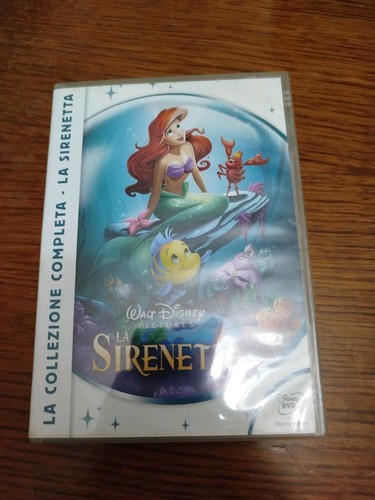 Box disney dvd sirenetta - box,