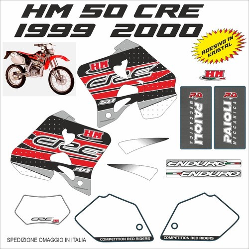 Cre 1999 2000 - 50, adesivi