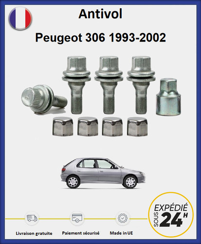 Ecrous antivol roues - antivol,