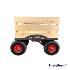 Carrello XL artigianale, in