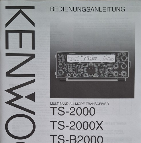 Manuale originale kenwood - manuale,