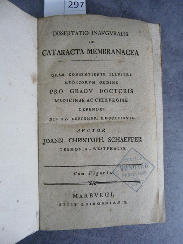 Schaeffer cataracta - schaeffer,