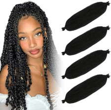 4 Pezzis Capelli per Treccine