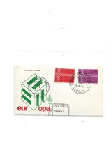 FDC VENETIA N. 311  - 1971 EUROPA CEPT.  VIAGGIATA ,RACCOMANDATA PERFETTA