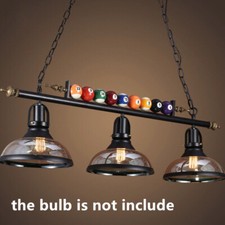 Lampadario da tavolo biliardo