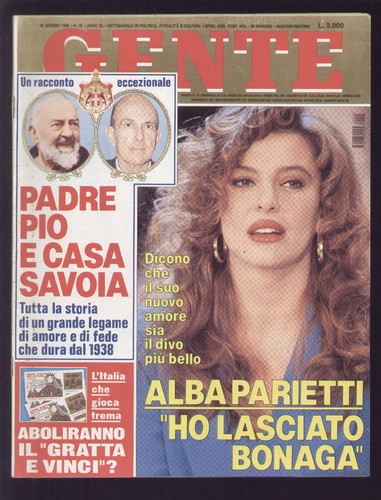 Gente 1996 alba - gente, parietti