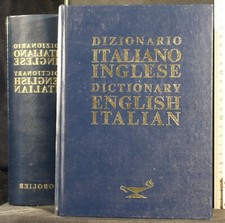 DIZIONARIO ITALIANO INGLESE. DICTIONARY ENGLISH ITA... SELVA, BATON. 	GROLIER.