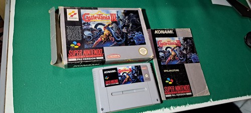 Super castlevania snes pal - super,
