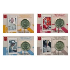 4 x Vaticano coincard 2015