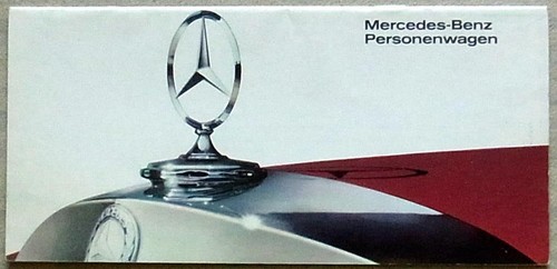 Mercedes benz brochure vendita - benz,