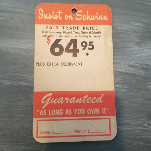 Vintage schwinn bicycle price - vintage,