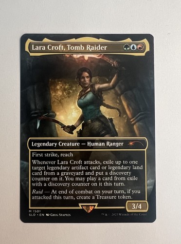 Mtg lara croft tomb raider - mtg, croft,