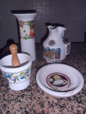 LOTTO 4 OGGETTI IN CERAMICA