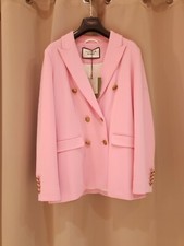 Giacca blazer doppiopetto rosa