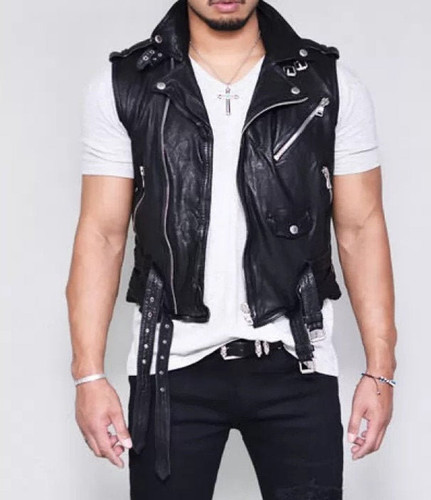 Gilet moto slim fit uomo - fit, in