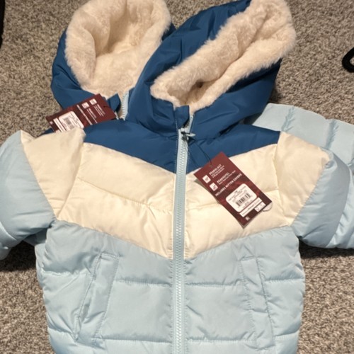 Swiss tech baby puffer jacket - tech,
