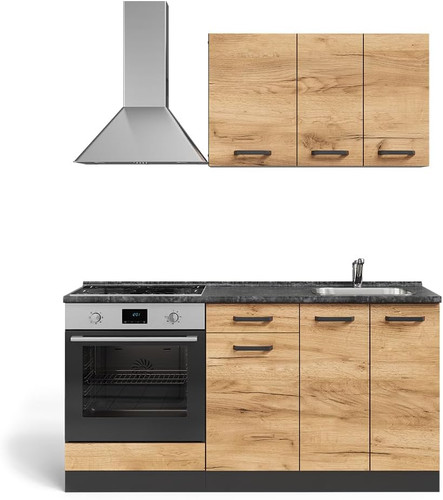 Cucina completa line - cucina, rovere