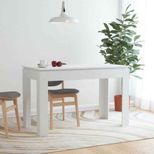 vidaXL Tavolo da Pranzo Bianco